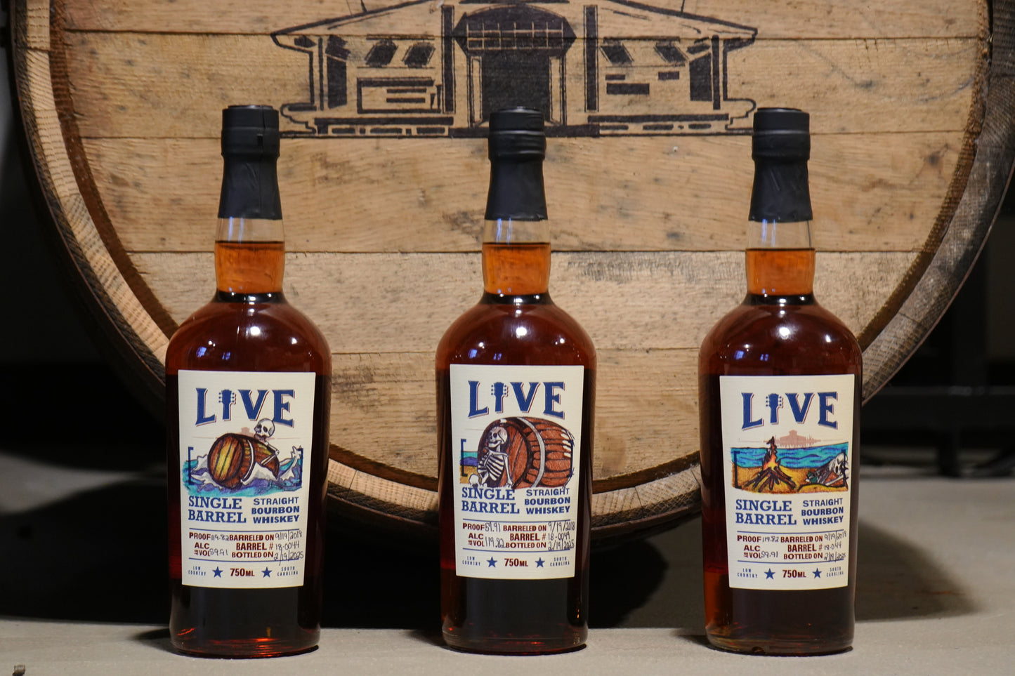 Firefly Single Barrel Bourbon (Caskaway Design 1)