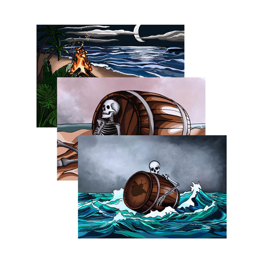 Caskaway Sticker Pack