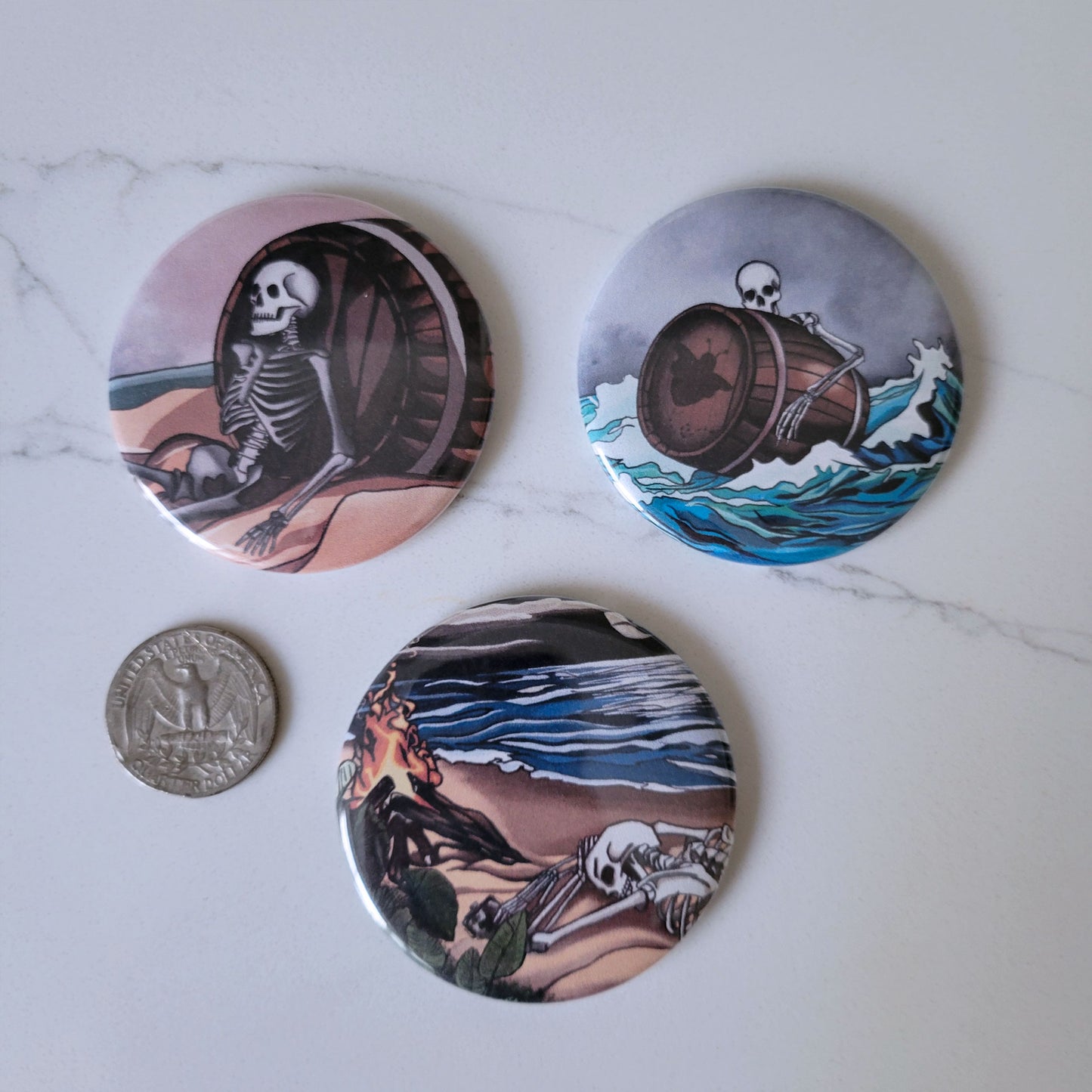Caskaway Magnet Set