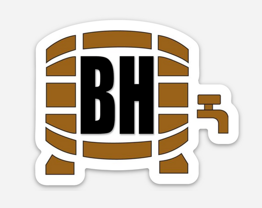 Bourbon Hunter Logo Sticker