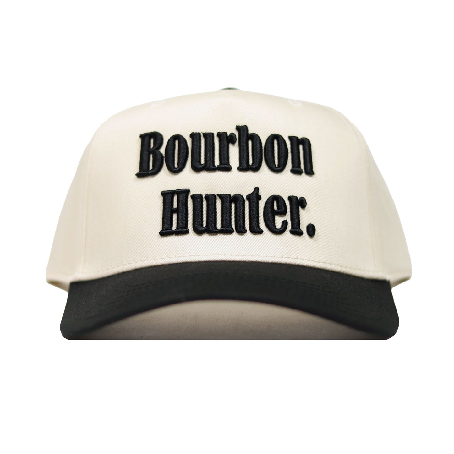BH Text Hat - Natural/Black