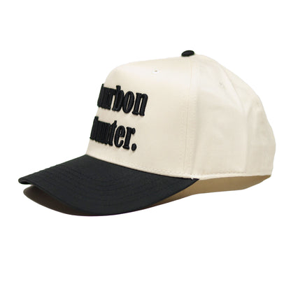 BH Text Hat - Natural/Black