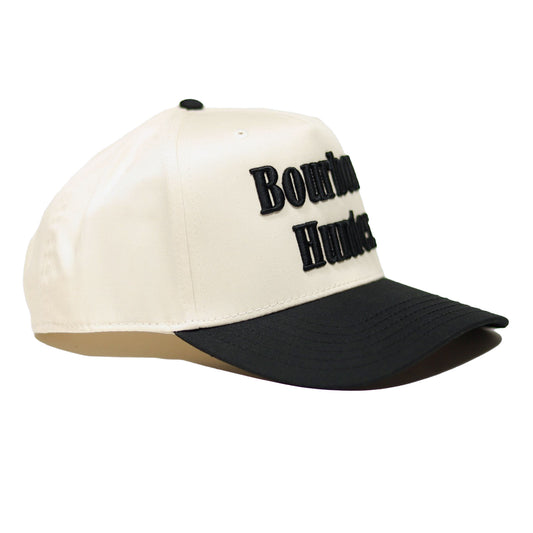 BH Text Hat - Natural/Black